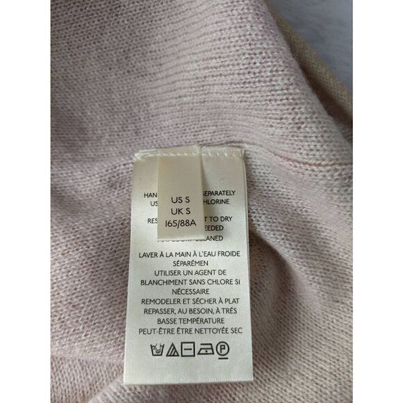 Free People Lightweight Spacedye Always Cashmere V Neck Sweater Size Small New - Picture 5 of 8